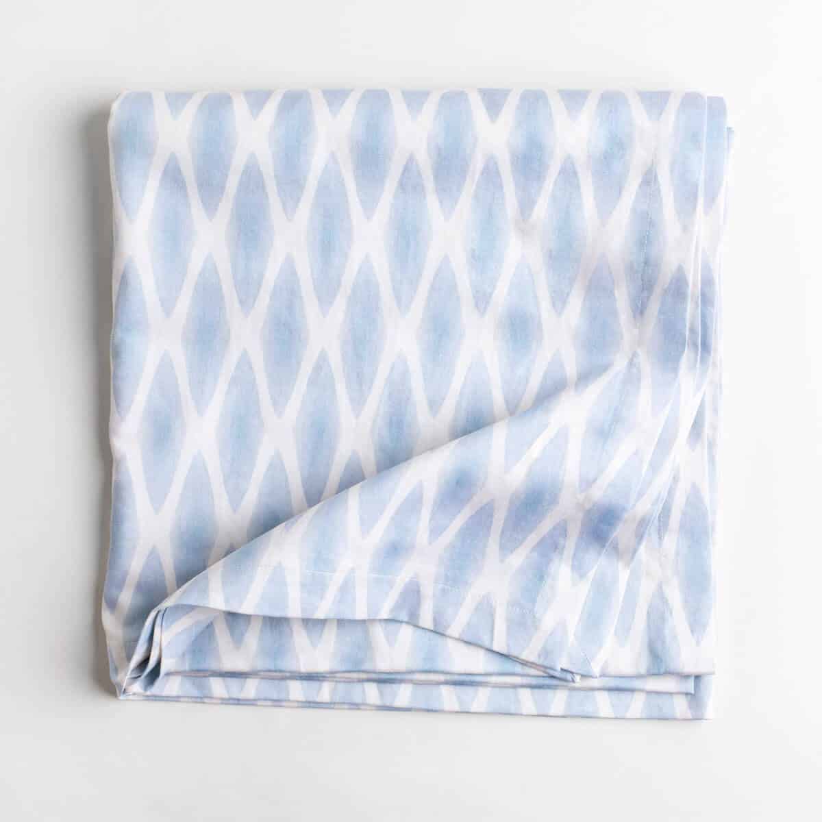 Soft Lattice Tablecloth in Periwinkle - Linda Cabot Design ...