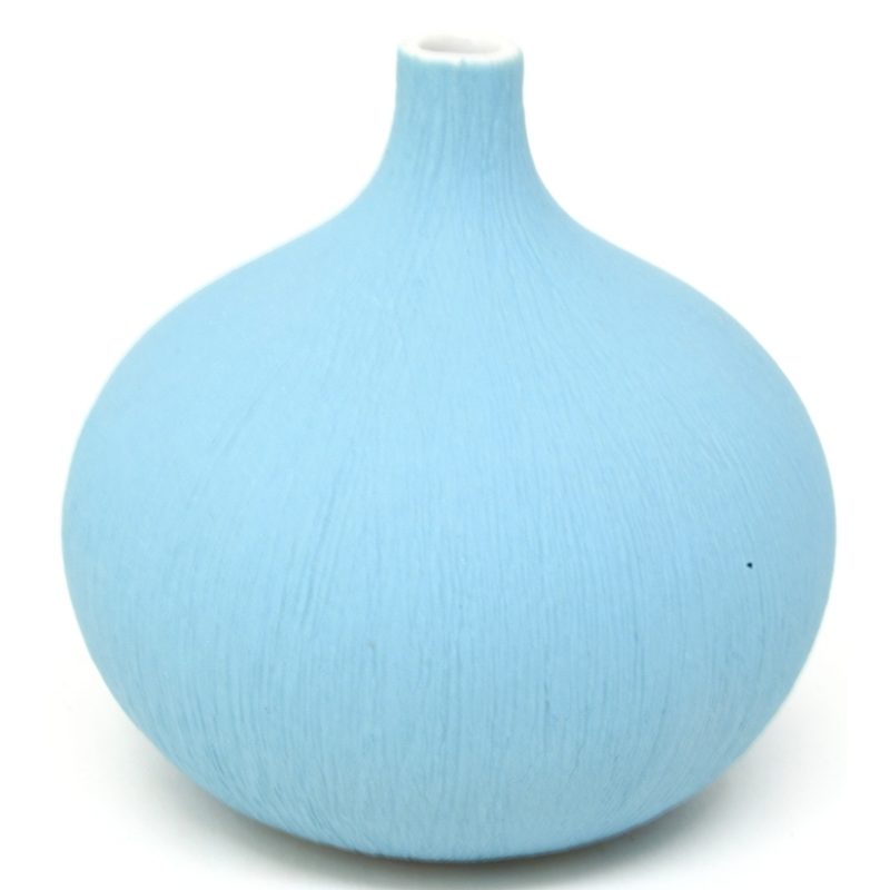 bright turquoise small vase