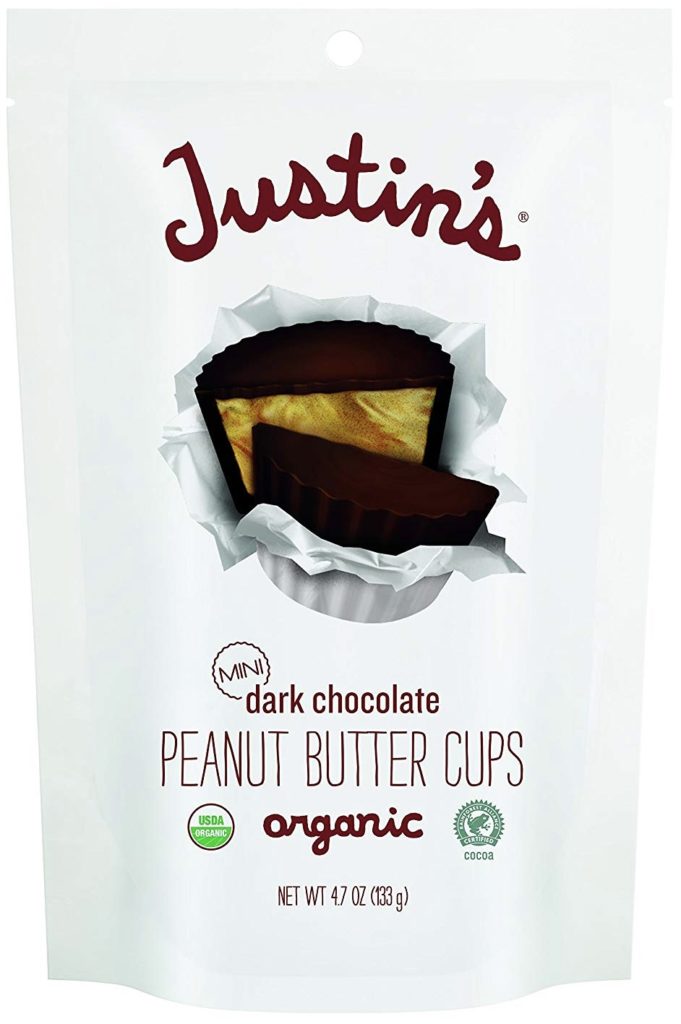 justin's organic peanut butter cups for halloween 2021