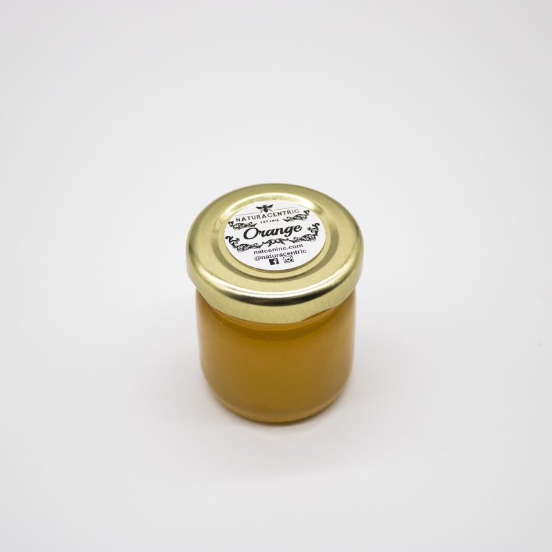 organic herbal infused orange honey