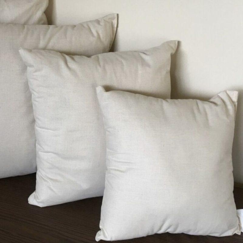 organic cotton pillow insert sustainable wool pillow inserts